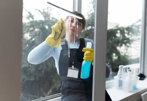 Nettoyage de vitres intérieures et extérieures à Saint-Max